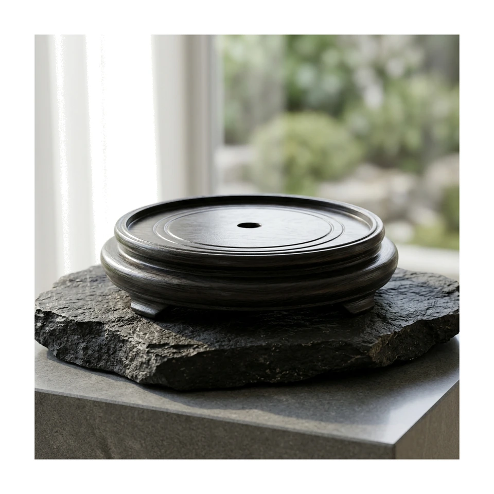 Wooden Base – Tiered Round Base (GT42-PR)