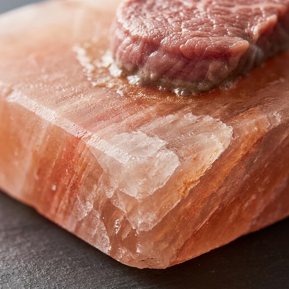Himalayan Salt Cooking Plate – Rectangle Slab (8"×4"×1") - View 4