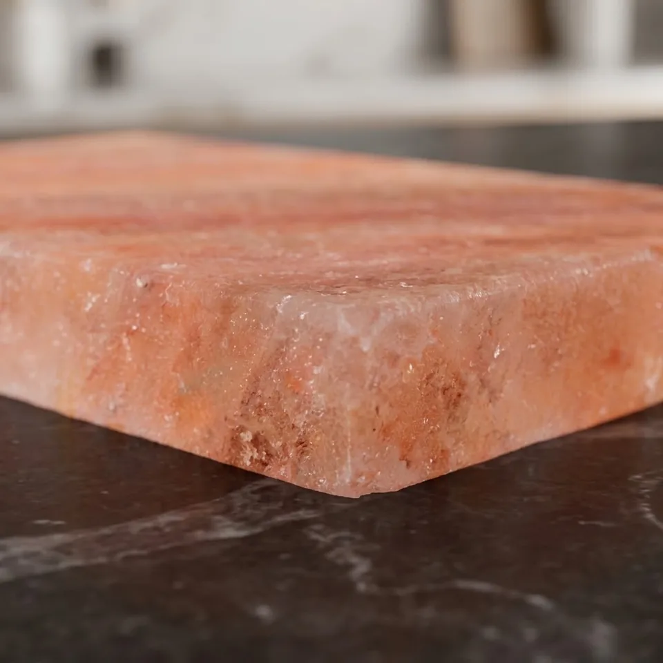 Himalayan Salt Cooking Plate – Rectangle Slab (8"×4"×1.5") - View 4