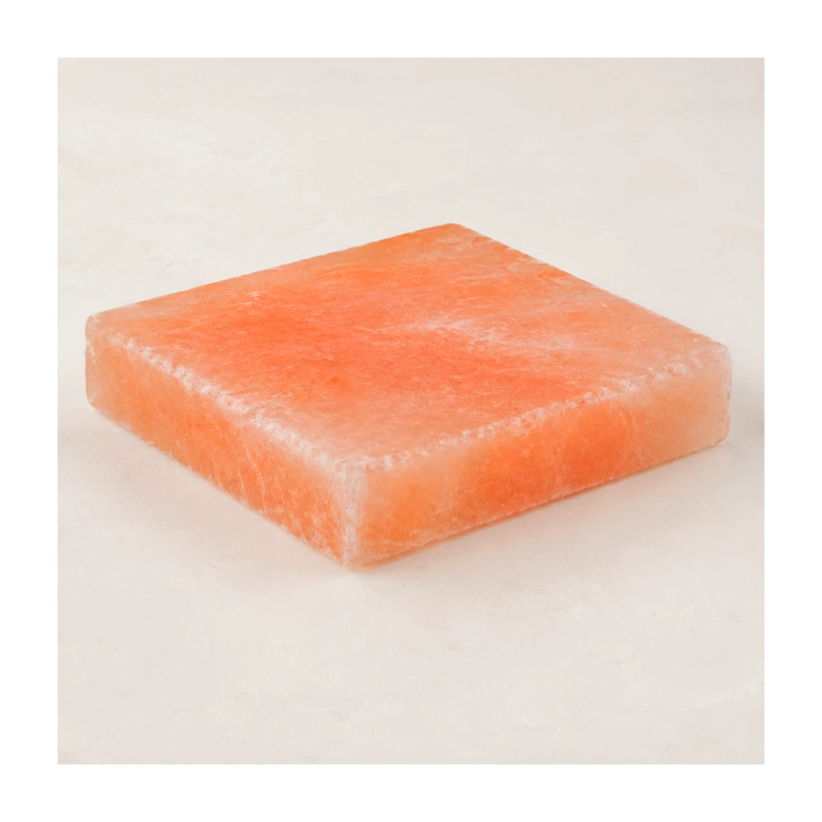 Himalayan Salt Cooking Plate – Square Slab (8"×8"×1.5") - Lifestyle View