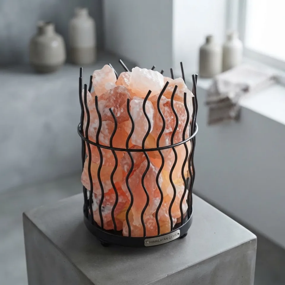 Himalayan Salt Fire Basket – Design #159 - View 4