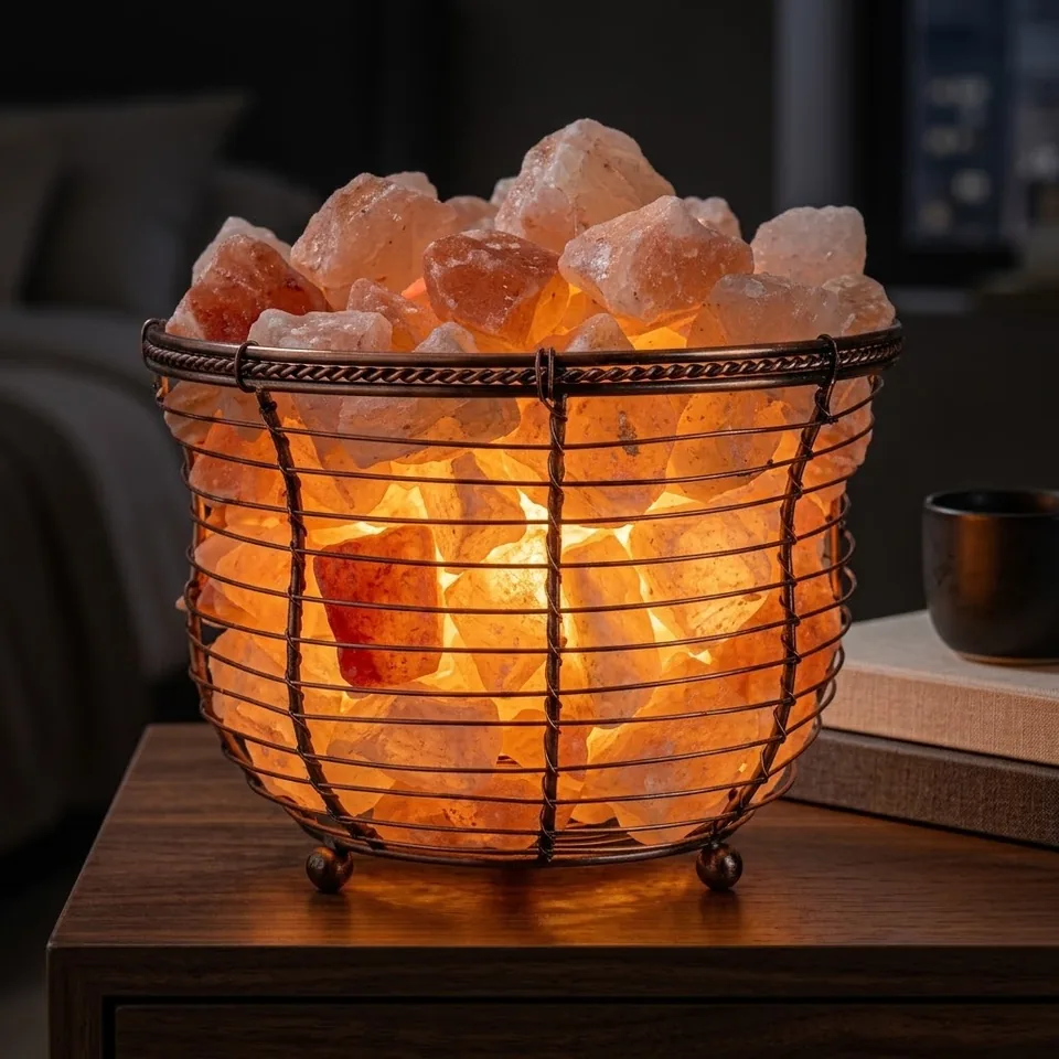 Himalayan Salt Fire Basket – Design #174 - PMFB-1406