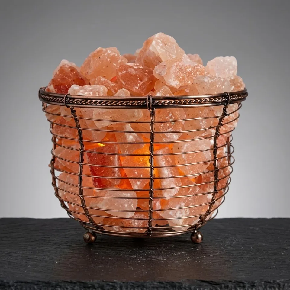 Himalayan Salt Fire Basket – Design #174 - View 4
