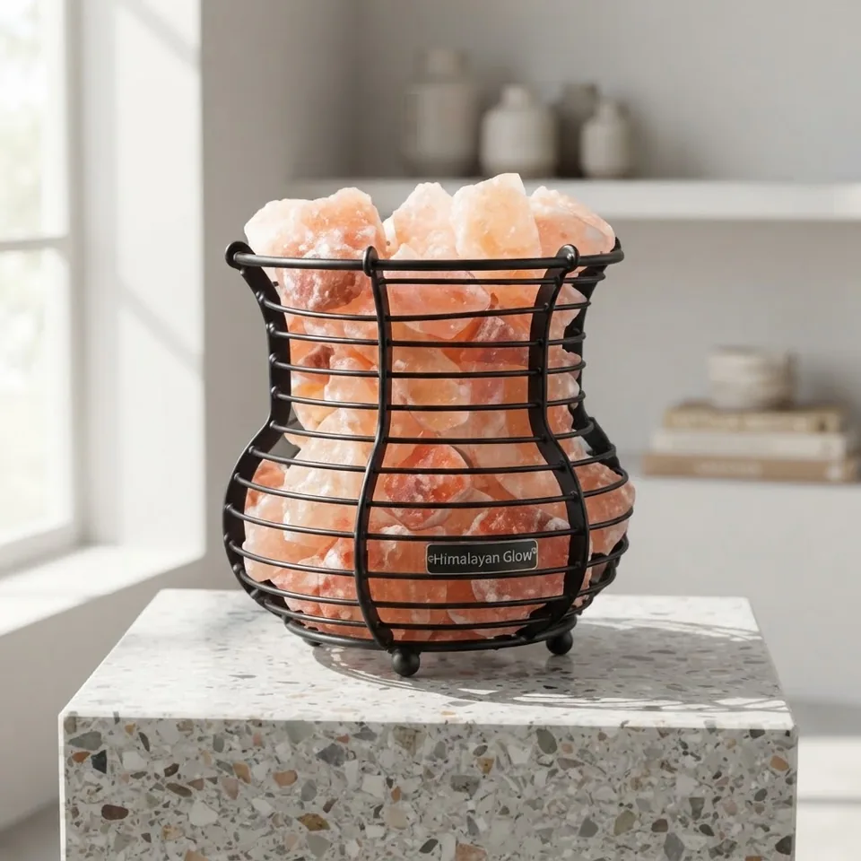Himalayan Salt Fire Basket – Design #179 - PMFB-1409