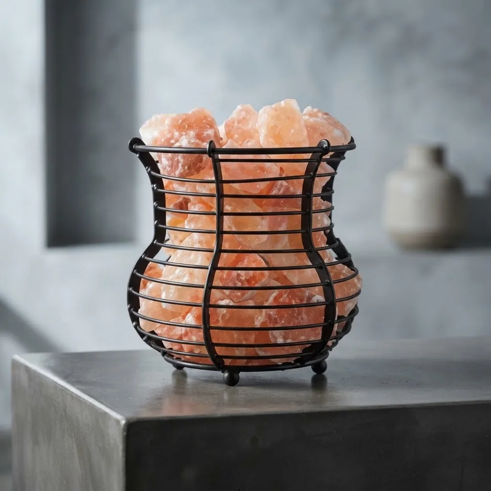 Himalayan Salt Fire Basket – Design #179 - View 4