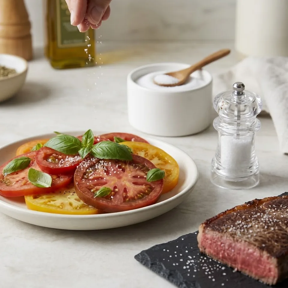 Edible Salt – Fine Grade – White - Lifestyle View