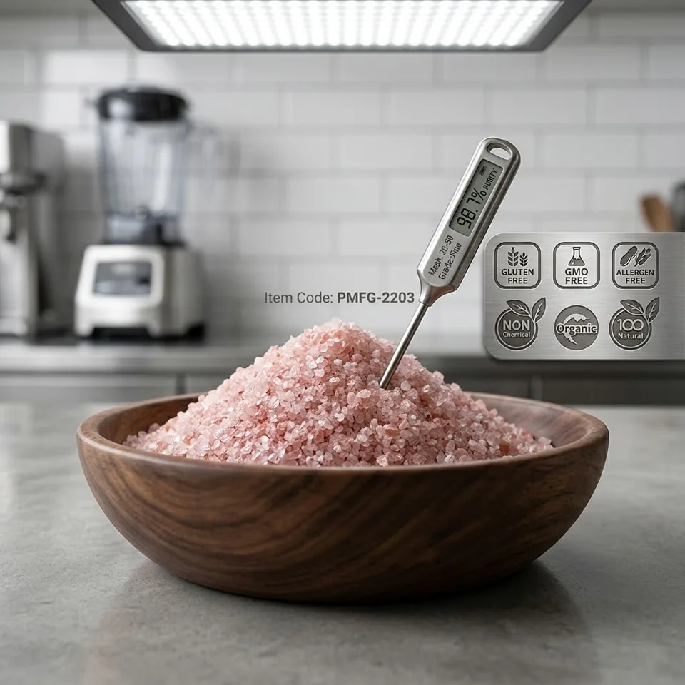 Edible Salt – Fine Grade – Dark Pink - Lifestyle View