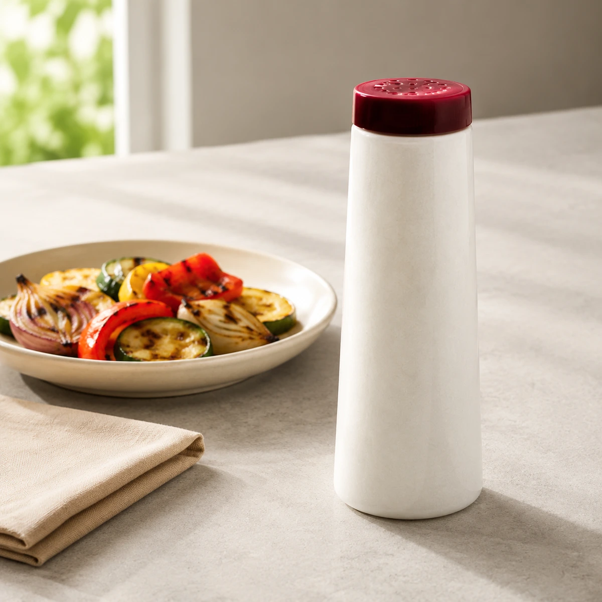 Edible Salt - Fine Salt - Shaker Bottle - PMFG-2205-SB