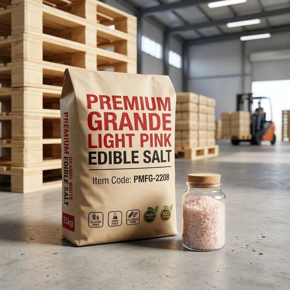Edible Salt – Granules / Coarse – Light Pink (2–5 mm) - View 5