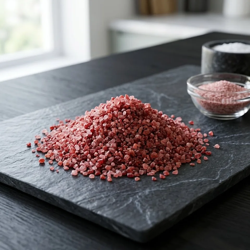 Edible Salt – Granules / Coarse – Dark Pink (2–5 mm) - View 4