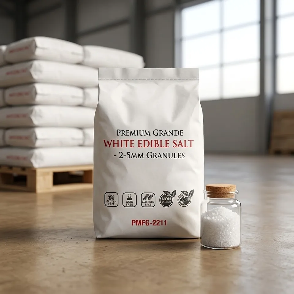Edible Salt – Granules / Coarse – White (2–5 mm) - View 3