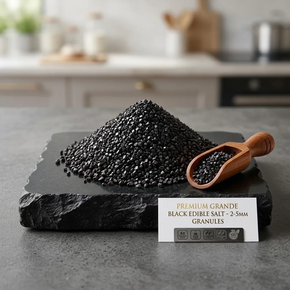 Edible Salt – Granules / Coarse – Black (2–5 mm) - View 5