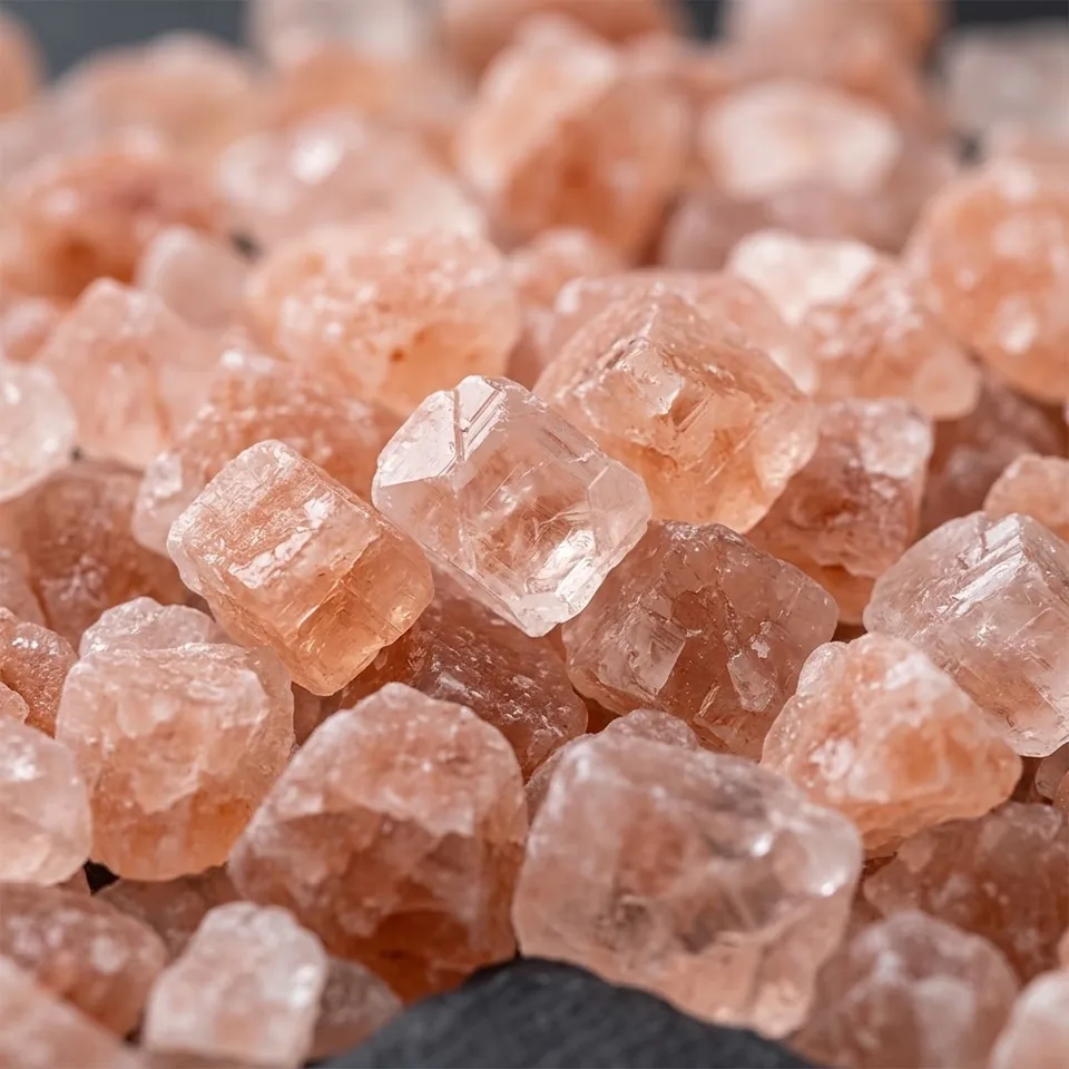 Edible Salt – Crystal Salt Chunks – Clear Pink (2–5 cm) - View 3