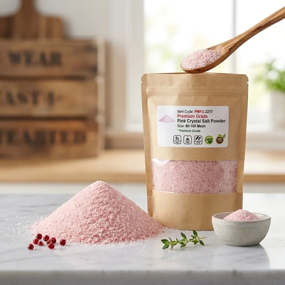 Edible Salt – Crystal Salt Powder – Pink (80–100 Mesh) - View 3