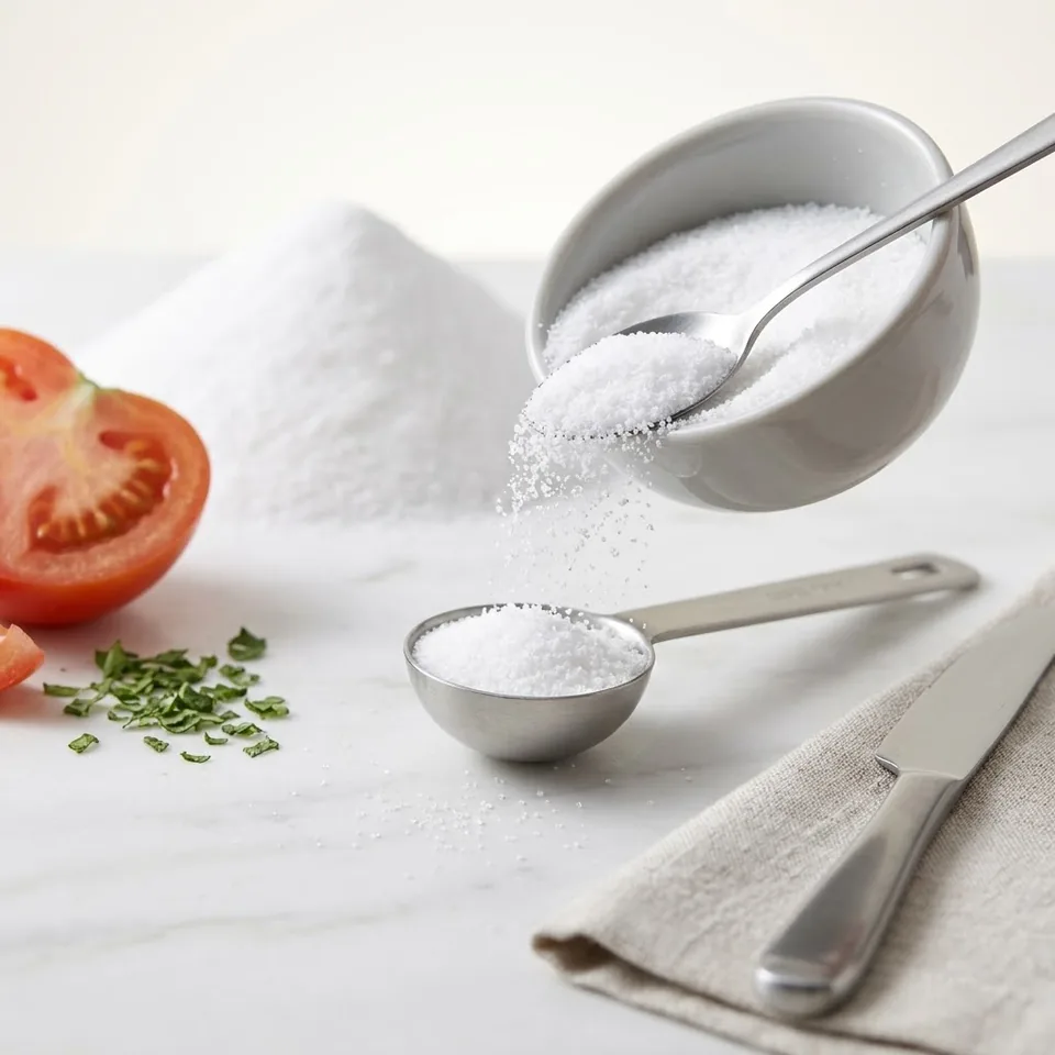 Edible Salt – Crystal Salt Powder – White (80–100 Mesh) - Lifestyle View
