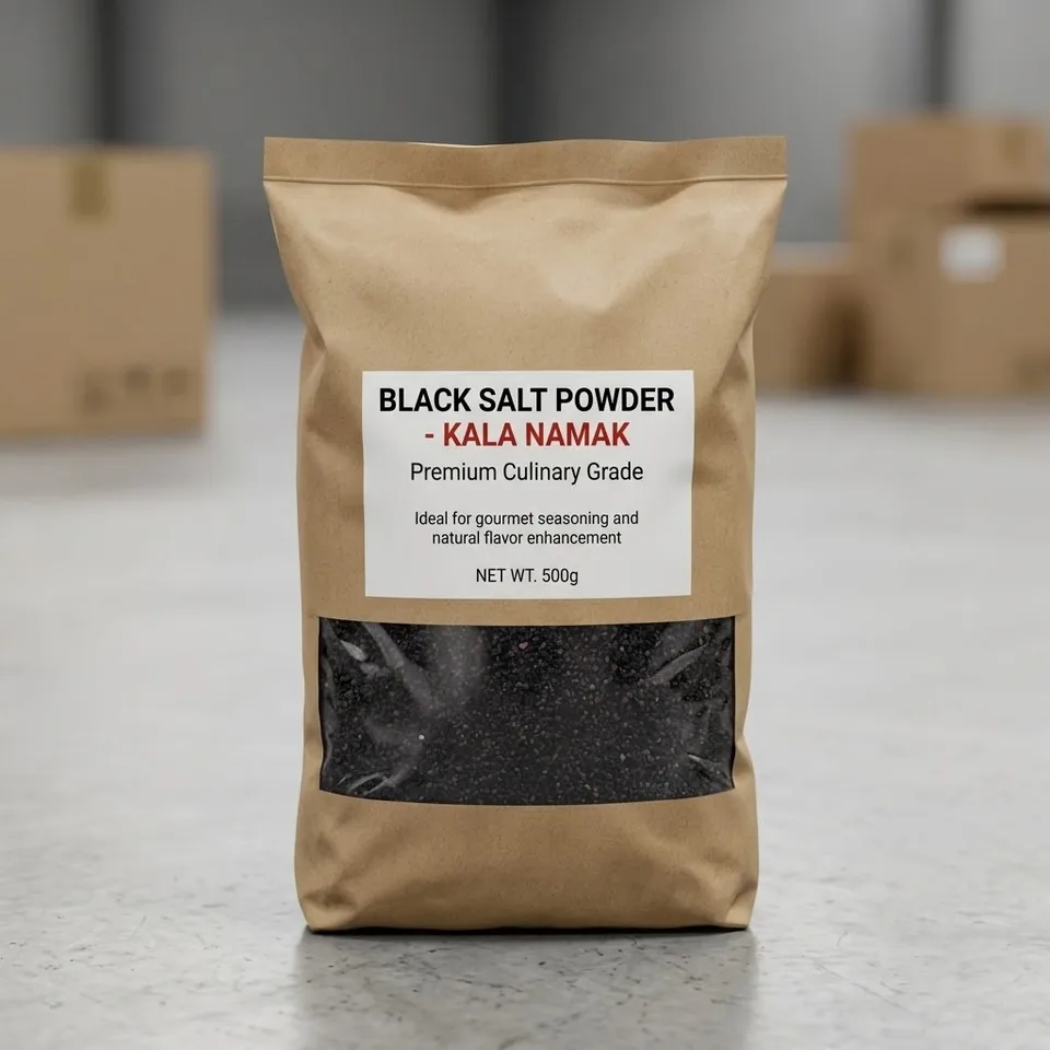 Edible Salt – Crystal Salt Powder – Black (80–100 Mesh) - Lifestyle View