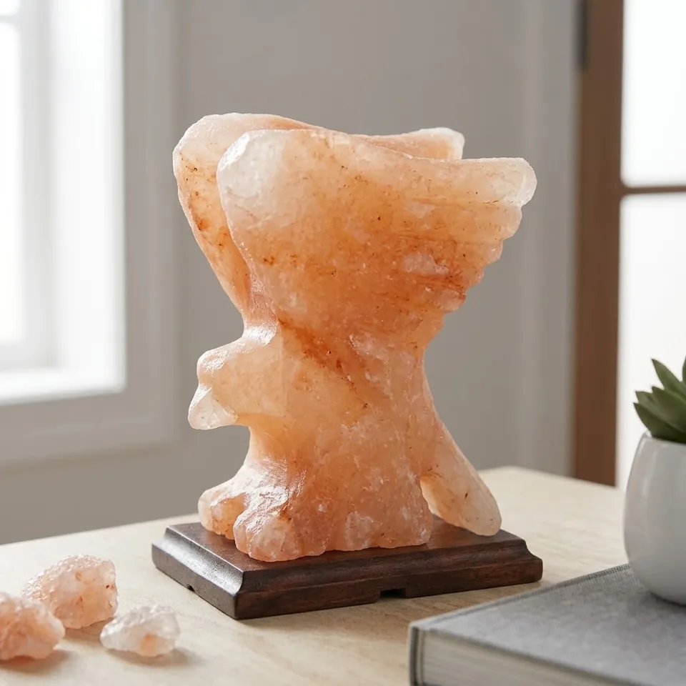 Figure Shape Salt Lamp – Flying Bird - View 4