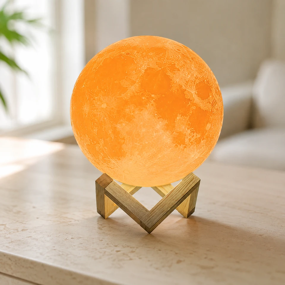 Geometrical Shape Lamp - Moon Lamp - View 4