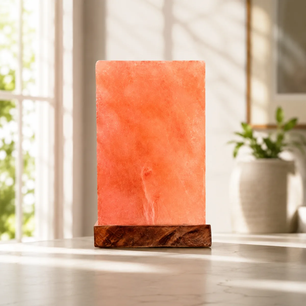 Geometrical Shape Salt Lamp – Long Cube - View 4