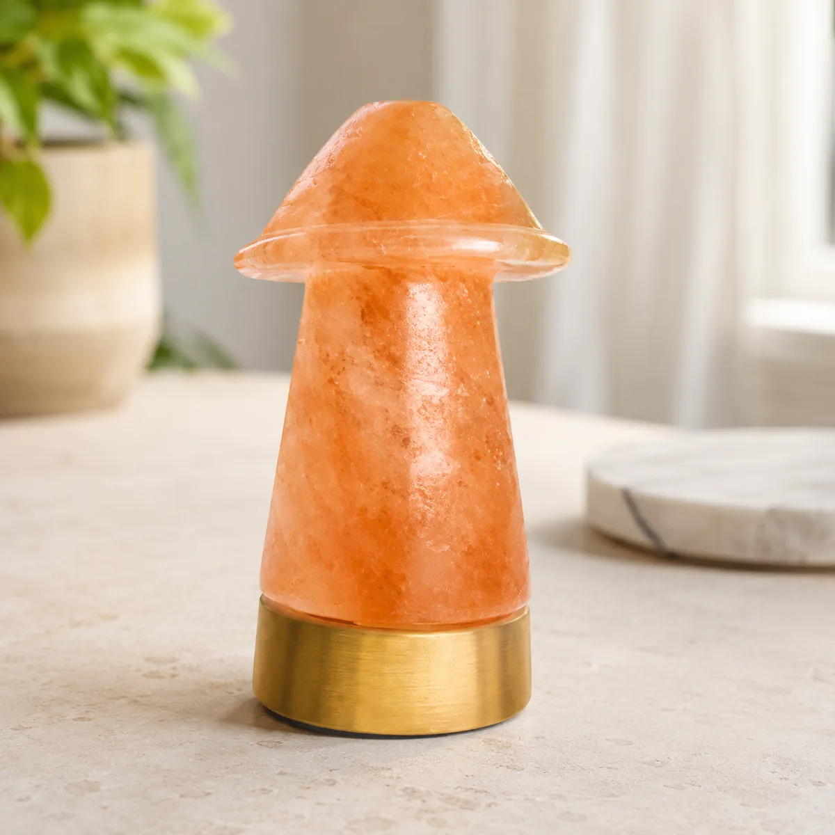 Geometrical Shape Salt Lamp – Umbrella - View 4