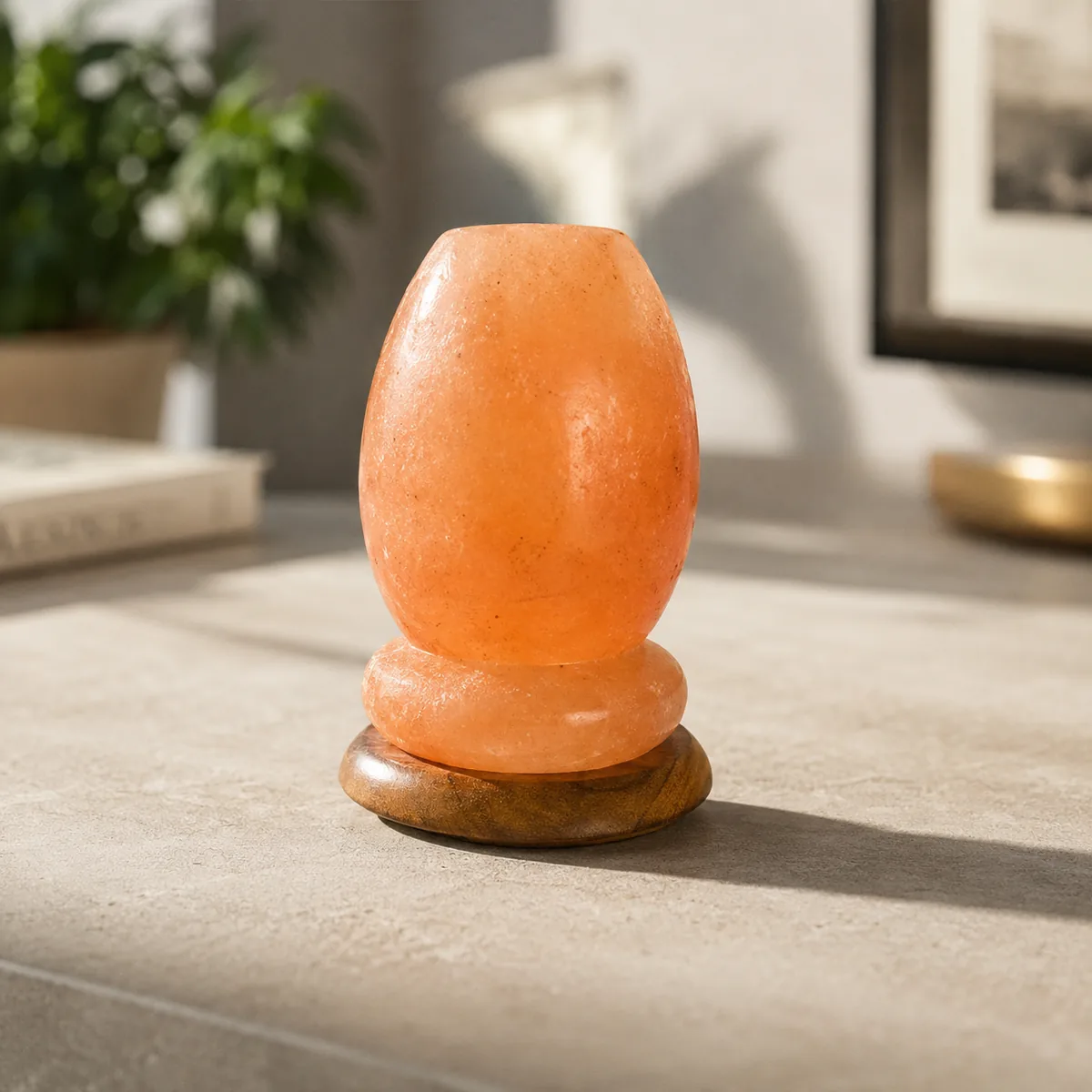 Geometrical Shape Salt Lamp – Aroma Diffuser - View 4