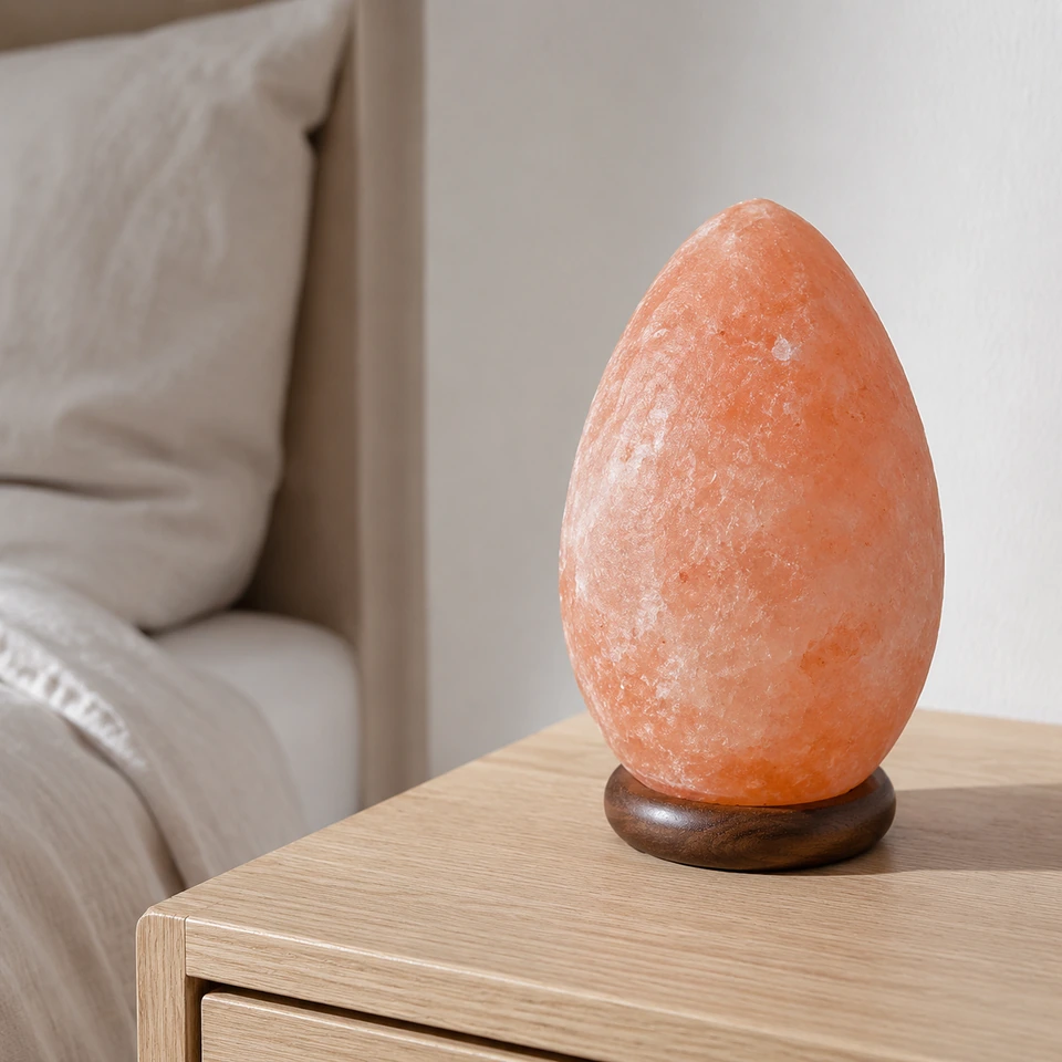 Geometrical Shape Salt Lamp – Egg - View 4