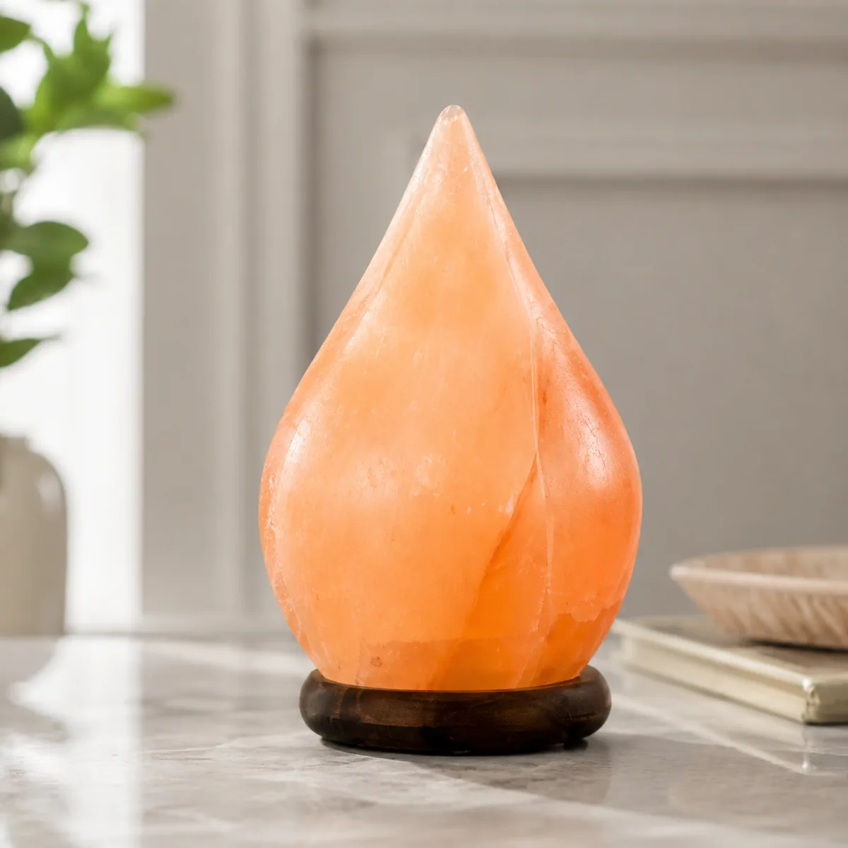 Geometrical Shape Salt Lamp – Drop - View 4