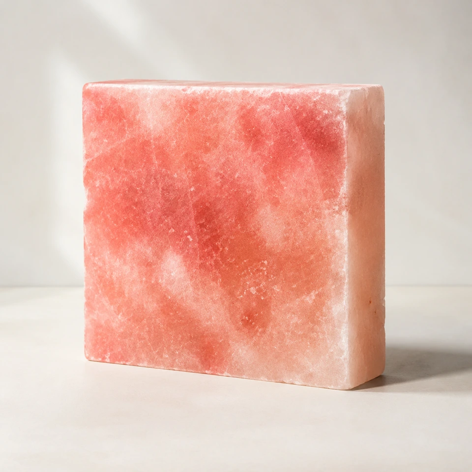 Home Decor, Sauna – Salt Tile - Square (8"×8"×2") - Lifestyle View