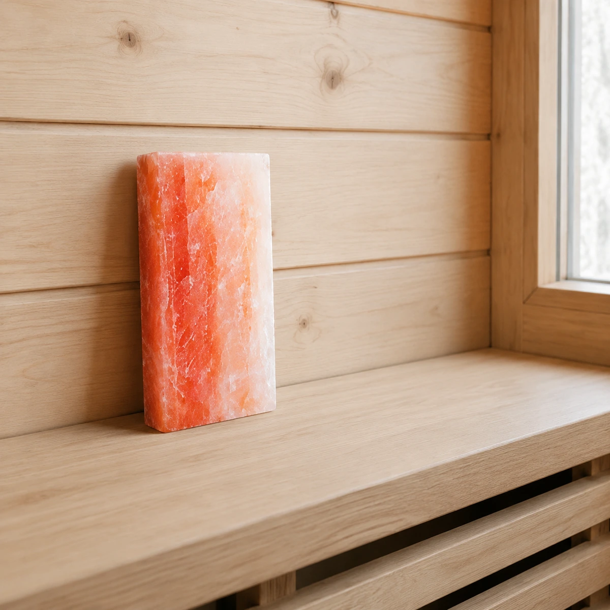 Home Decor, Sauna – Salt Tile - Rectangle (8"×4"×1.5") - Item PMHDS-1934