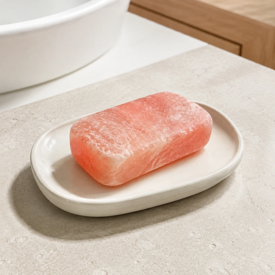 Bath, Beauty and Spa – Bath Soap Bar (3.5"×2"×1") - Lifestyle View