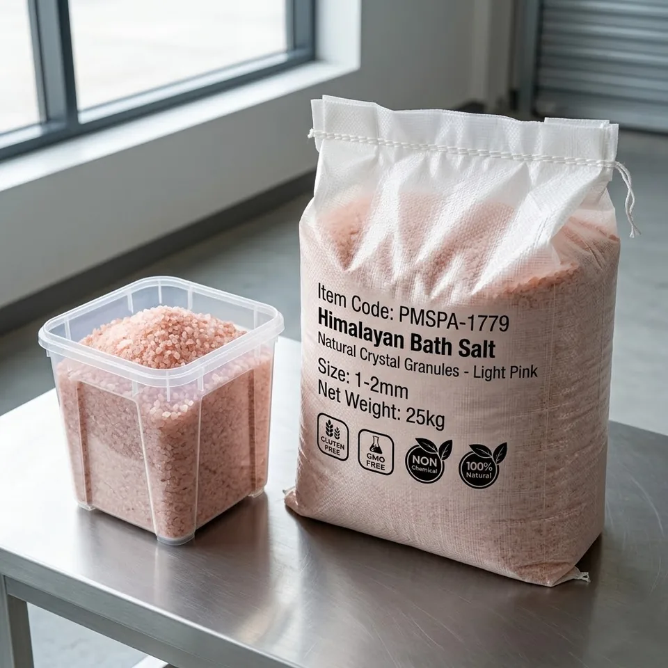 Bath & Spa Salt – Natural Crystal Granules (PMSPA-1779) - Lifestyle View