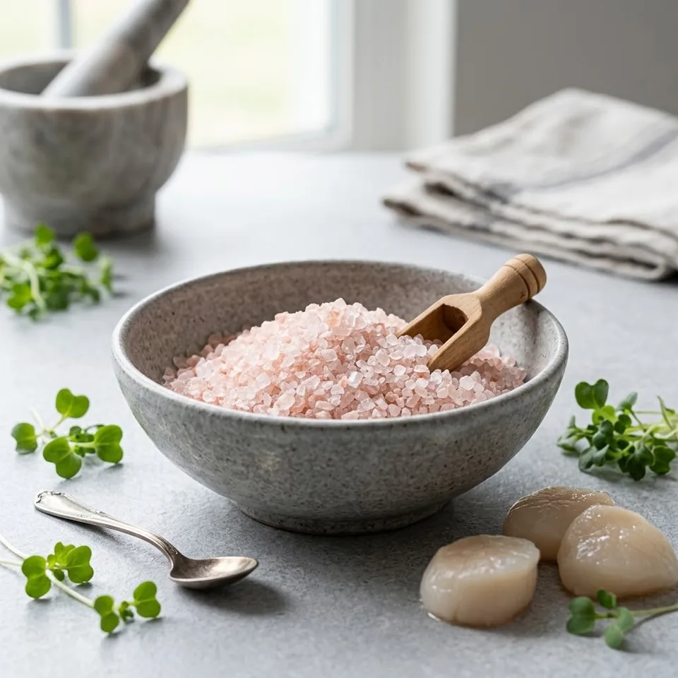 Bath & Spa Salt – Natrual Crystal Granules - Lifestyle View