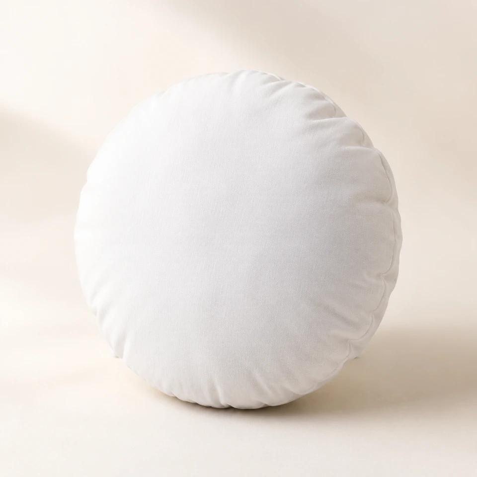 Bath, Beauty and Spa – Cotton Cushion - Round